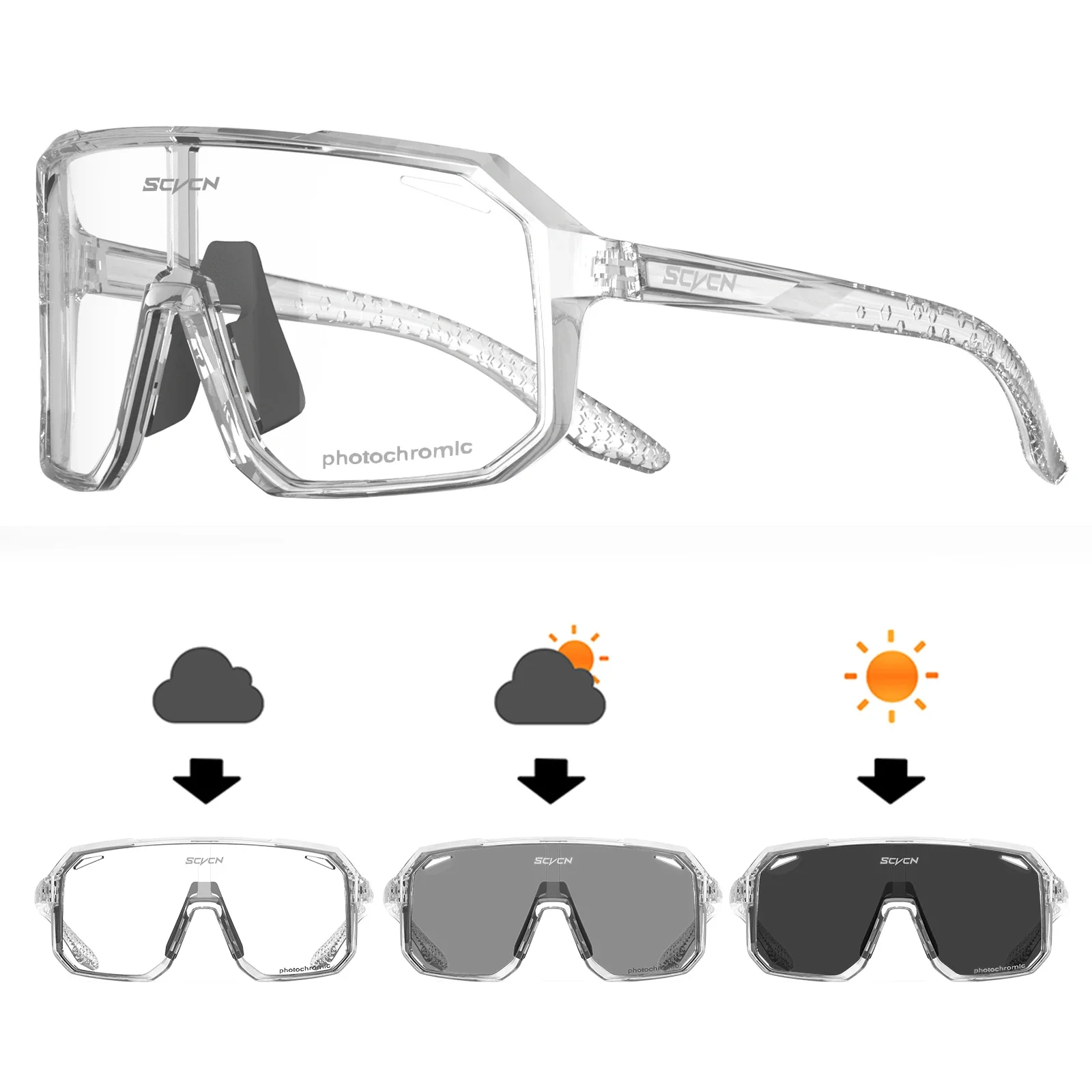 SCVCN HOT MTB Cycling Glasses for Men Women Outdoor Sports Running Drving Sunglasses UV400 Road Running Bike Bicycle Goggles - Image 49